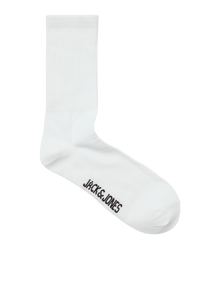 Jack & Jones 5er-pack Socken -White - 12254955