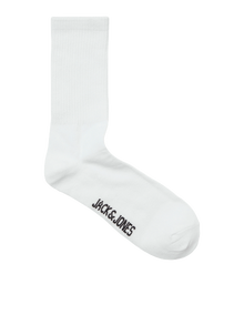 Jack & Jones 5 Sports socks -White - 12254955