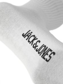 Jack & Jones 5-pak Strømper -White - 12254955