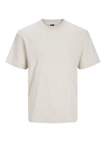Jack & Jones Bedrukt Ronde hals T-shirt -Moonbeam - 12254988