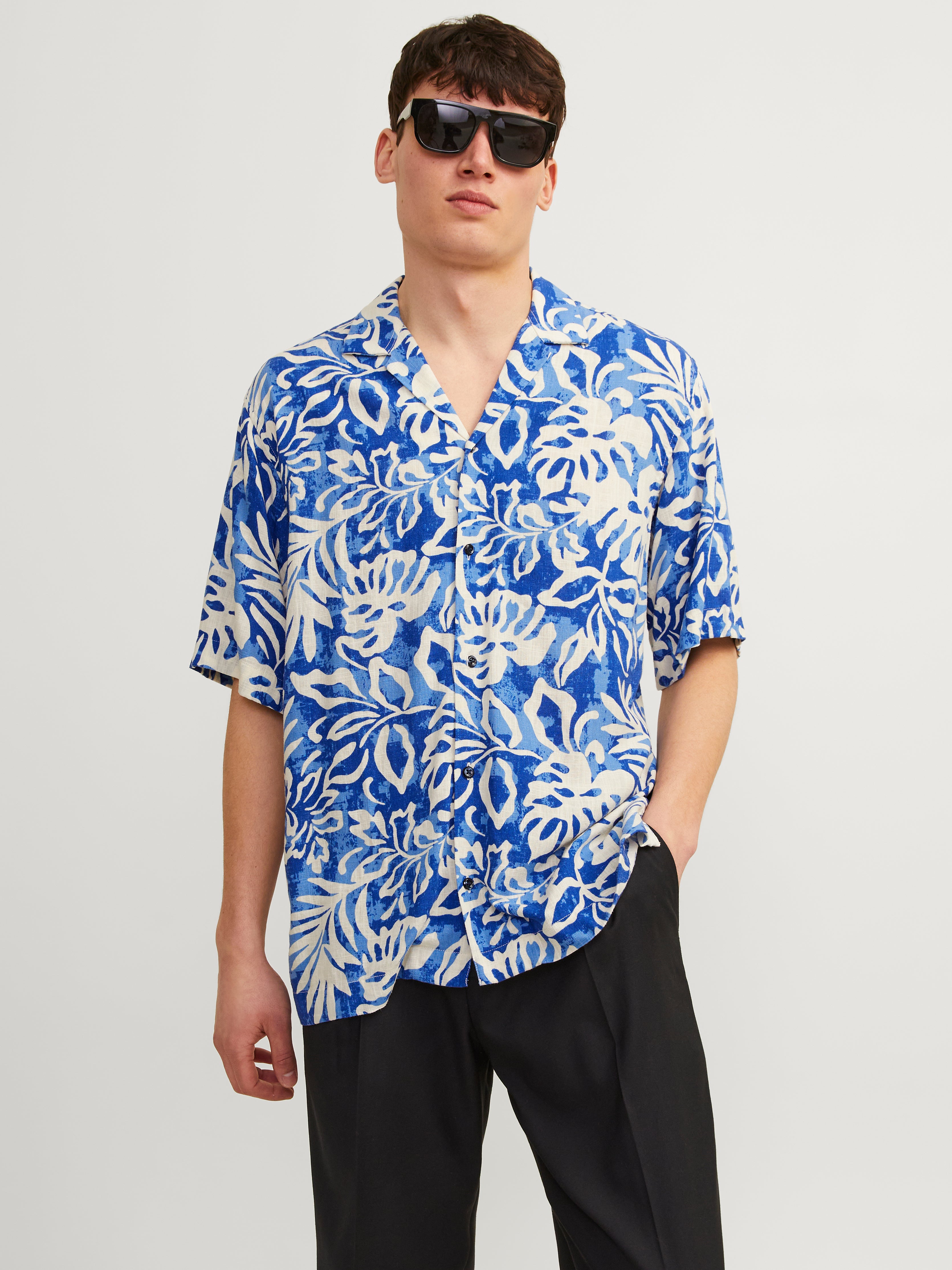 Relaxed Fit Shirt | Dark Blue | Jack & Jones®