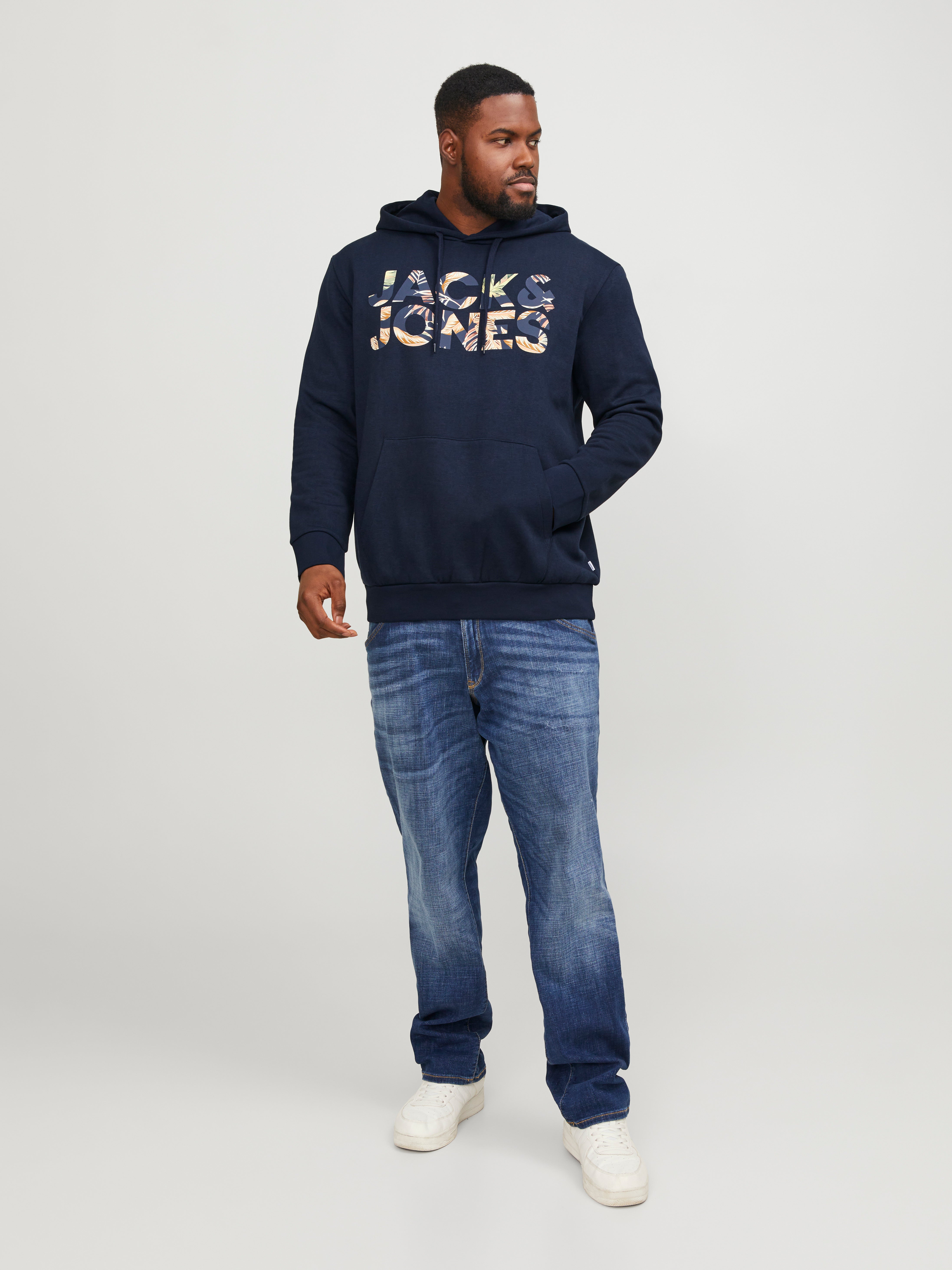 Jack and best sale jones navy hoodie