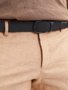 Jack & Jones Plus Size Polyester Belt -Black - 12255013
