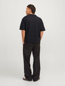 Jack & Jones Enfärgat T-shirt -Black - 12255014