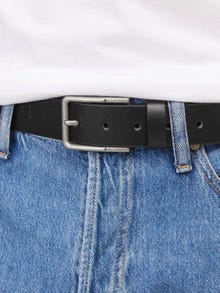 Jack & Jones Plus Size Polyester Belt -Black - 12255015