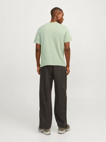 Jack & Jones Gedrukt Ronde hals T-shirt -Desert Sage - 12255026