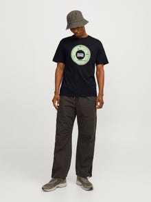 Jack & Jones Painettu T-paita -Black - 12255026