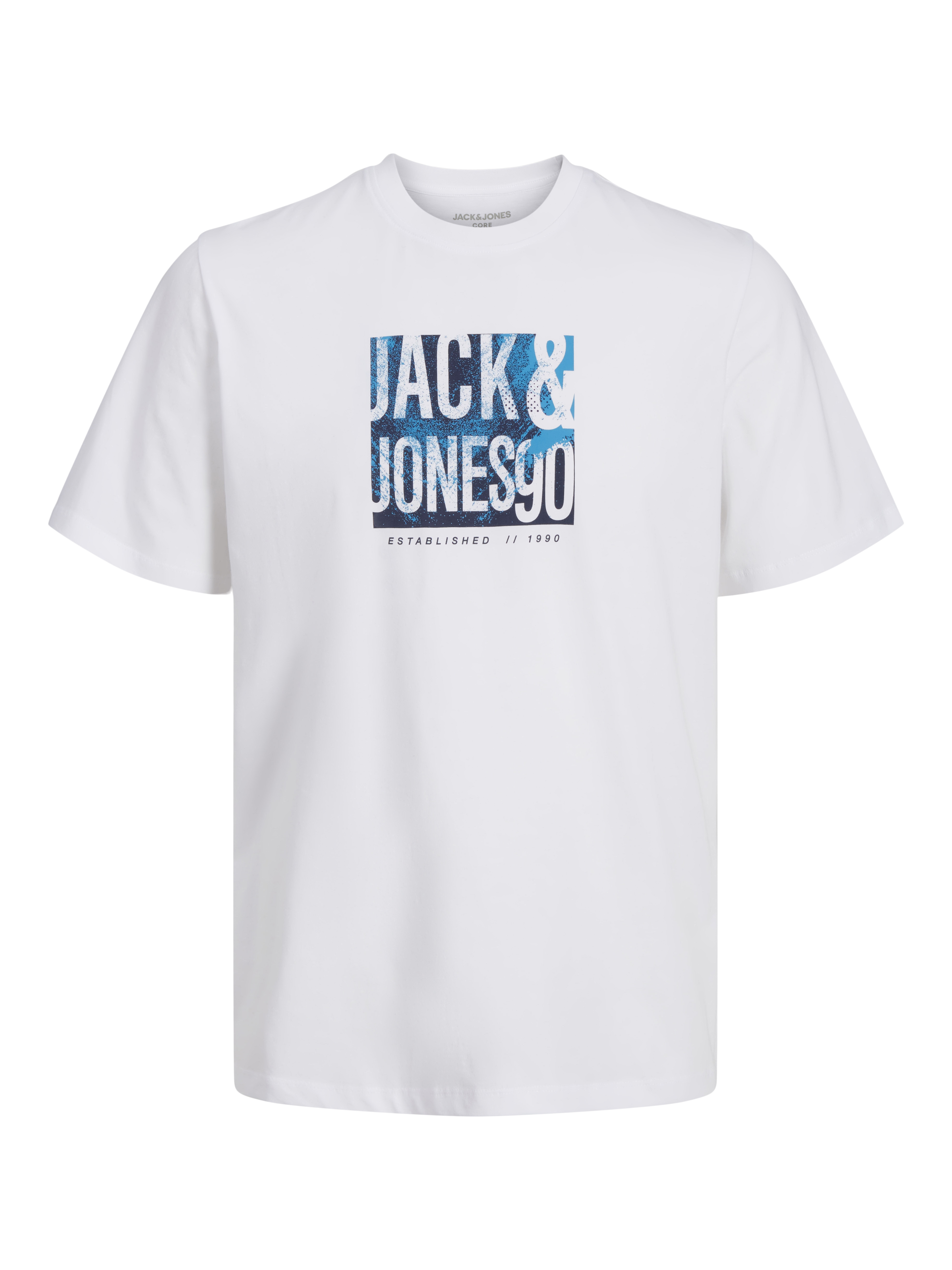 Jack & Jones Camiseta Estampado Cuello redondo -White - 12255028
