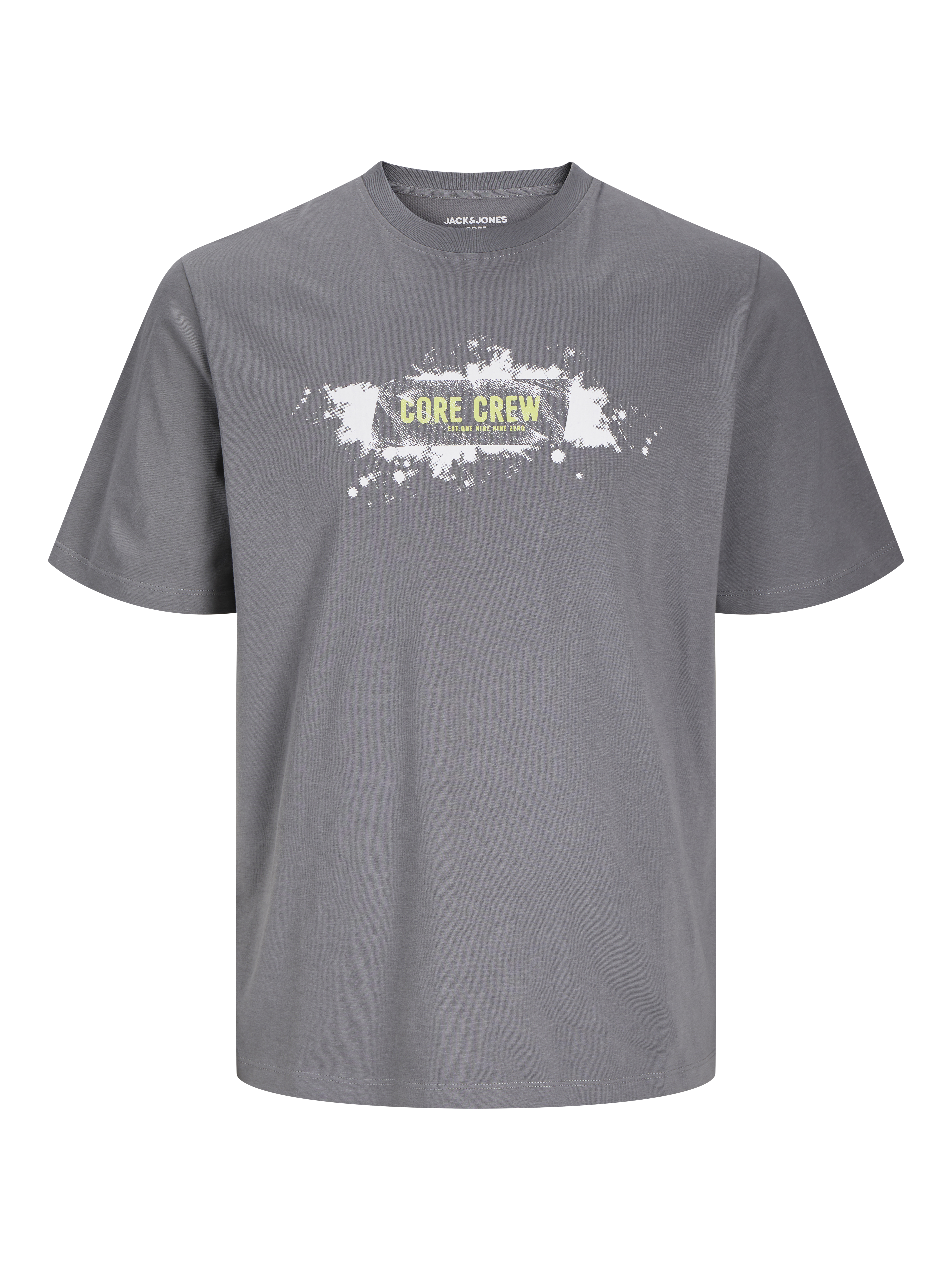 Jack & Jones Trykk O-hals T-skjorte -Gargoyle - 12255029