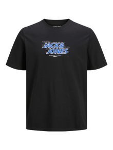 Jack & Jones T-shirt Stampato -Black - 12255031