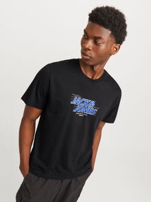 Jack & Jones T-shirt Stampato -Black - 12255031