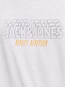 Jack & Jones T-shirt Koszulki z nadrukiem -White - 12255031