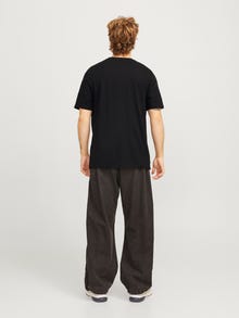 Jack & Jones T-shirt Stampato Paricollo -Black - 12255032