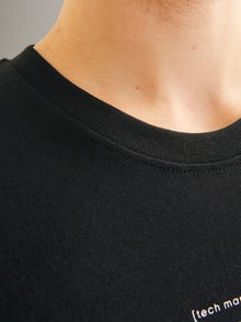 Jack & Jones T-shirt Stampato Paricollo -Black - 12255032