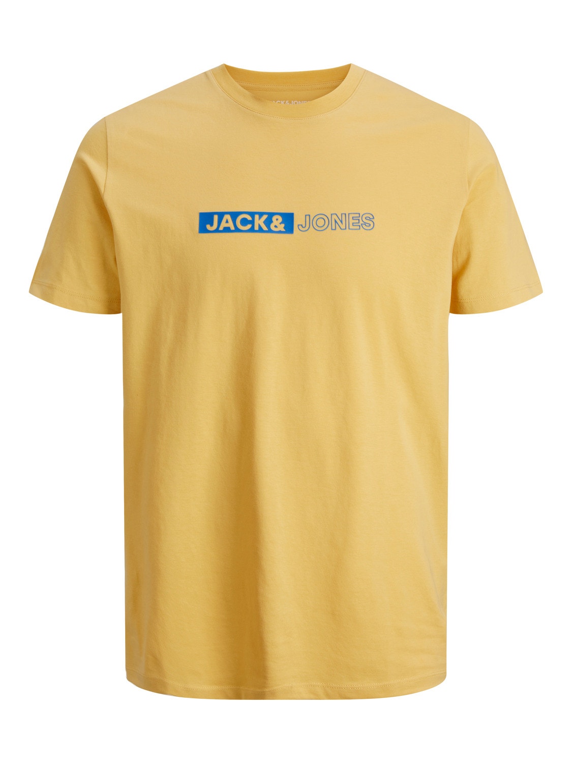 Jack & Jones Nadruk Okrągły dekolt T-shirt -Jojoba - 12255043