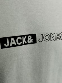 Jack & Jones Sweat à col rond Logo -Wrought Iron - 12255067