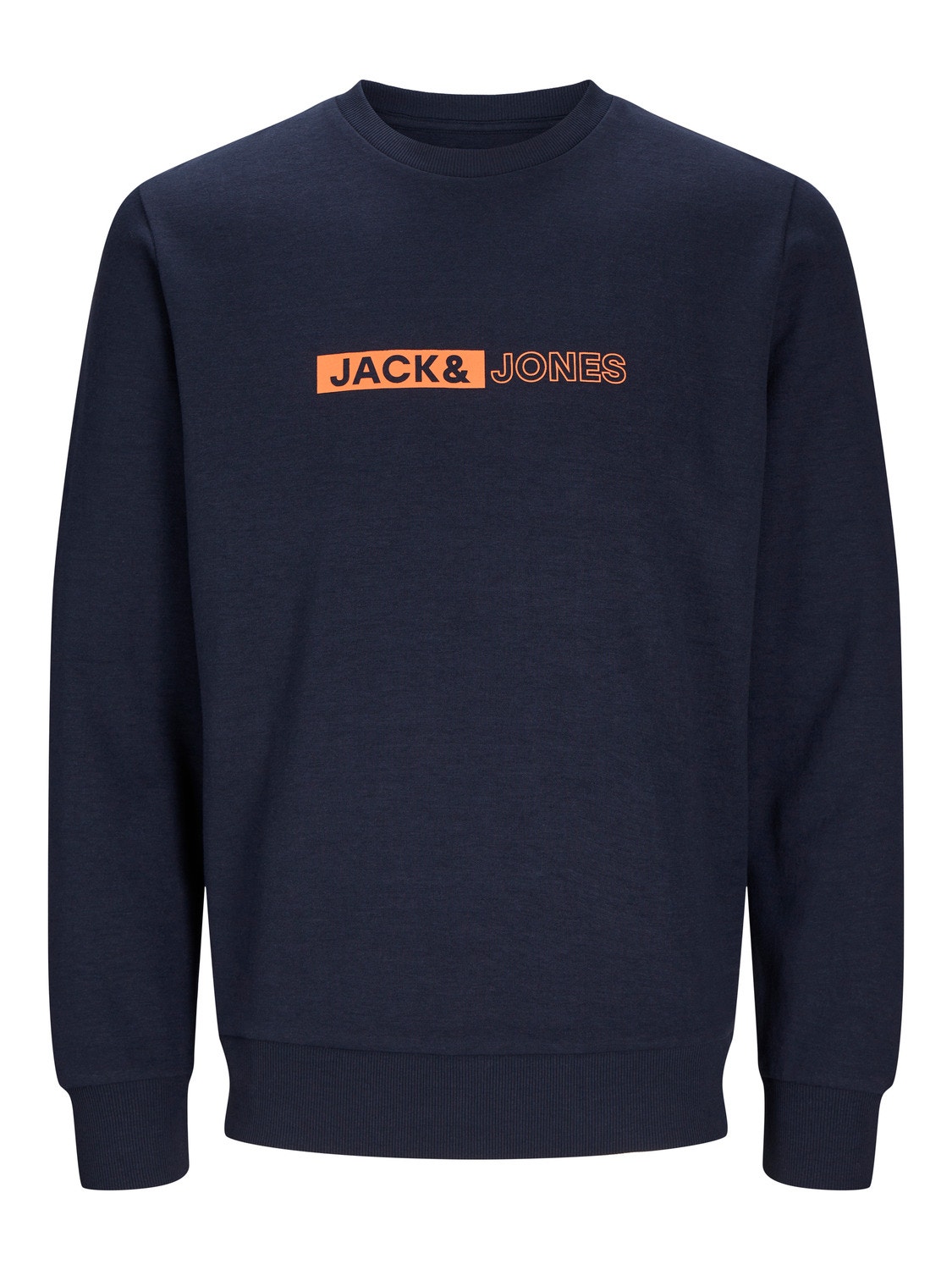 Jack & Jones Logotipas Apatinis prakaituojantis megztinis -Sky Captain - 12255067