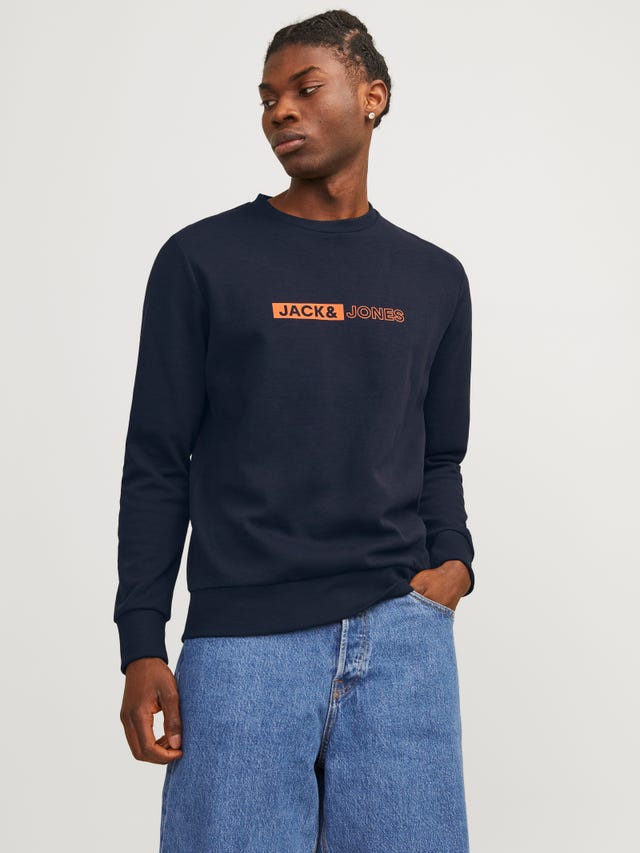 Jack & Jones Z logo Bluza z okrągłym dekoltem - 12255067