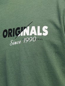 Jack & Jones Gedruckt Rundhals T-shirt -Laurel Wreath - 12255078
