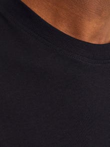 Jack & Jones Gedrukt Ronde hals T-shirt -Black - 12255080
