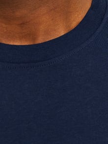 Jack & Jones Printet Crew neck T-shirt -Navy Blazer - 12255080