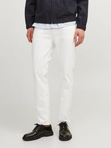 Jack & Jones JJICLARK JJEVAN AM 095 SN Jeans Regular Fit -White Denim - 12255102