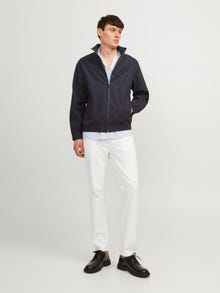 Jack & Jones JJICLARK JJEVAN AM 095 SN Jeans Regular Fit -White Denim - 12255102