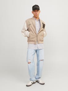 Jack & Jones JJIEDDIE JJCOOPER AM 168 Vaqueros Corte loose -Blue Denim - 12255109