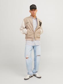 Jack & Jones JJIEDDIE JJCOOPER AM 168 Loose fit jeans -Blue Denim - 12255109