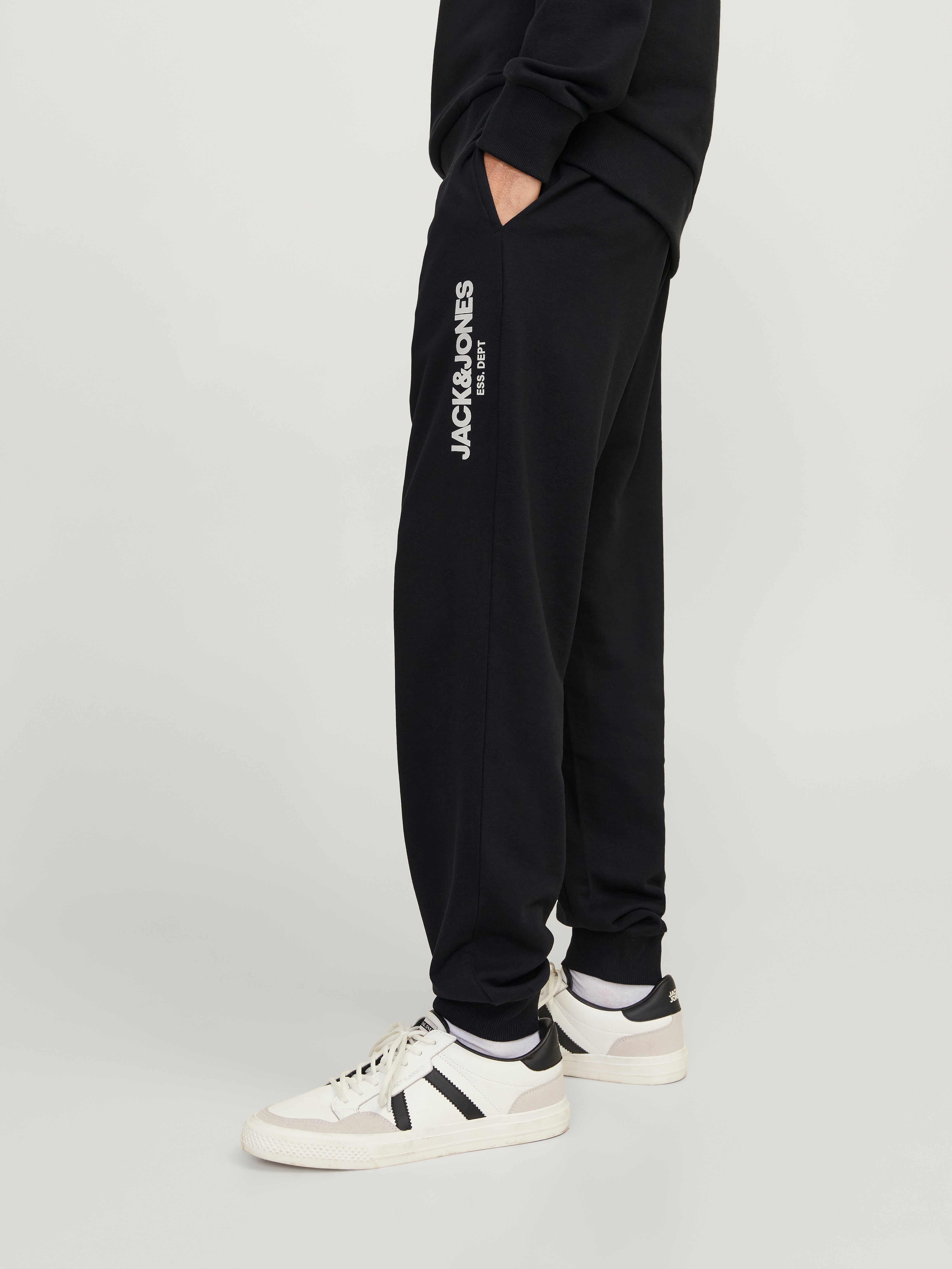 Regular Fit Joggers Black Jack Jones