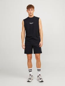 Jack & Jones Regular Fit Sweat shorts -Black - 12255117