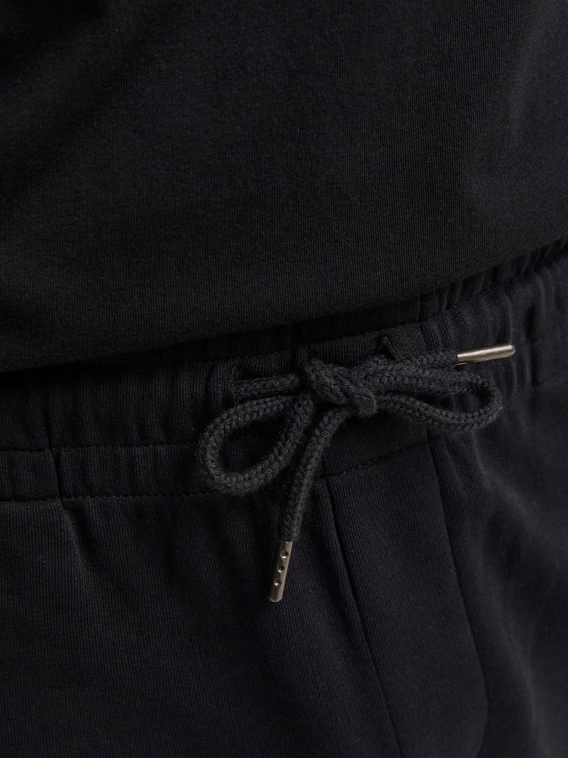 Jack & Jones Regular Fit Sweatstof shorts -Black - 12255117
