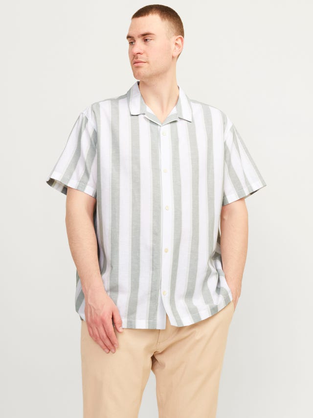 Jack & Jones Plus Size Loose Fit Overhemd - 12255142