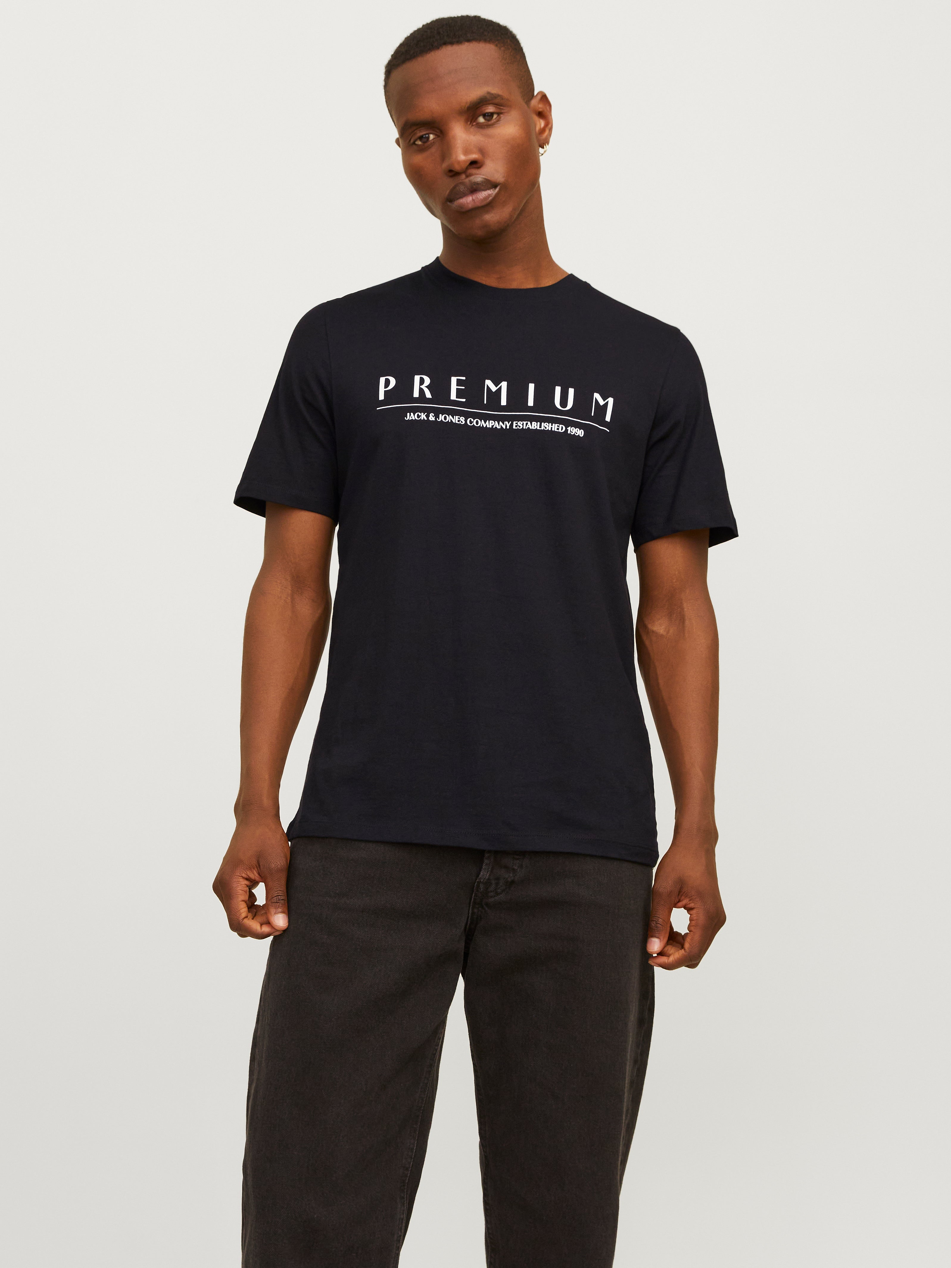 Jack & Jones Printed Crew neck T-shirt - 12255164