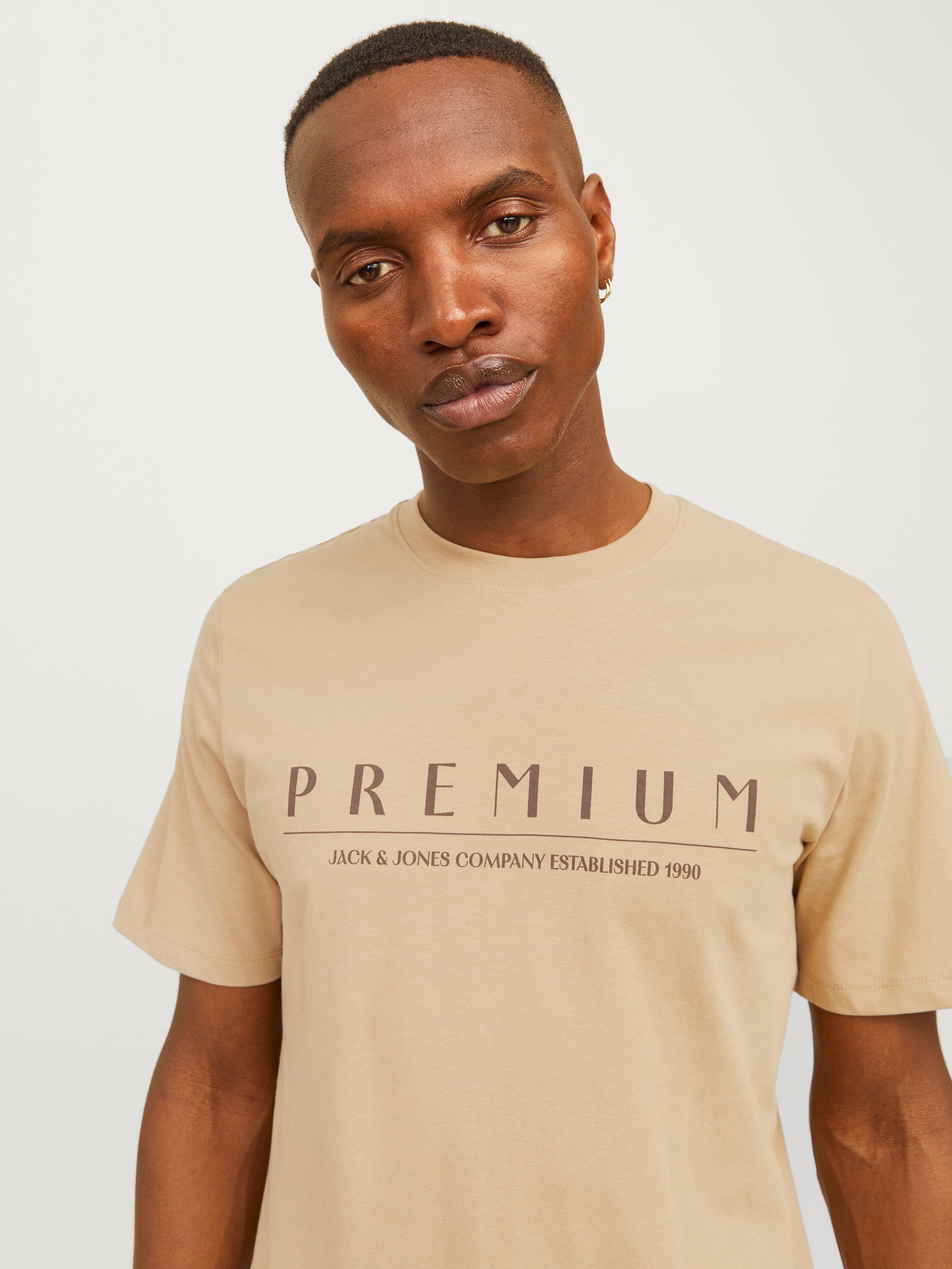 Jack & Jones Printed Crew neck T-shirt - 12255164