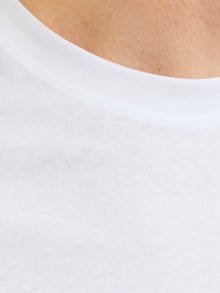 Jack & Jones Camiseta Estampado Cuello redondo -White - 12255165