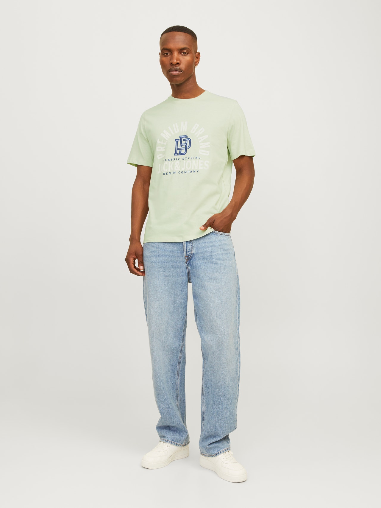 Jack & Jones Καλοκαιρινό μπλουζάκι -Green Tint - 12255165