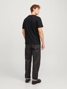 Jack & Jones Printet O-hals T-shirt -Black - 12255167