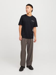 Jack & Jones Gedruckt Rundhals T-shirt -Black - 12255168