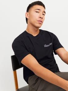 Jack & Jones Gedruckt Rundhals T-shirt -Black - 12255168