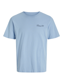 Jack & Jones Camiseta Estampado -Chambray Blue - 12255168
