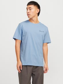 Jack & Jones Camiseta Estampado -Chambray Blue - 12255168