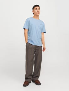Jack & Jones Camiseta Estampado -Chambray Blue - 12255168
