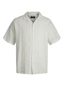 Jack & Jones Relaxed Fit Resort shirt -Cloud Dancer - 12255169