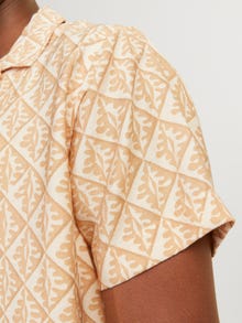 Jack & Jones Comfort Fit Resort shirt -Sand - 12255172
