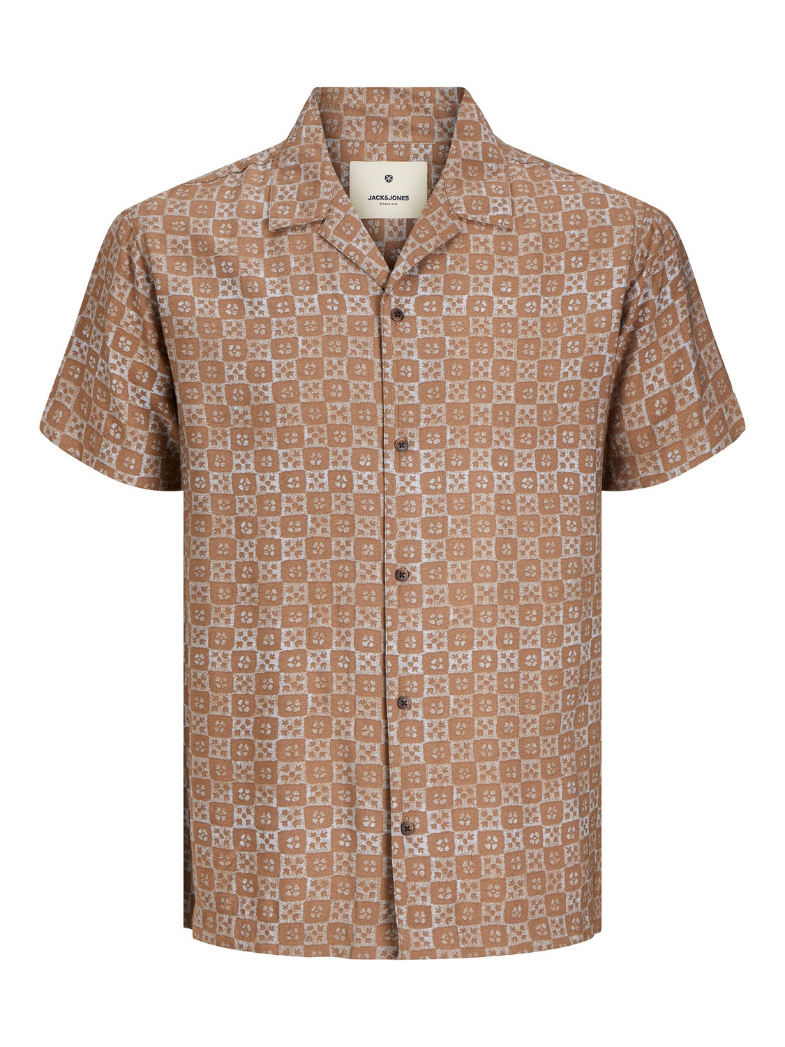 Jack & Jones Comfort Fit Hawaii skjorte -Cub - 12255172