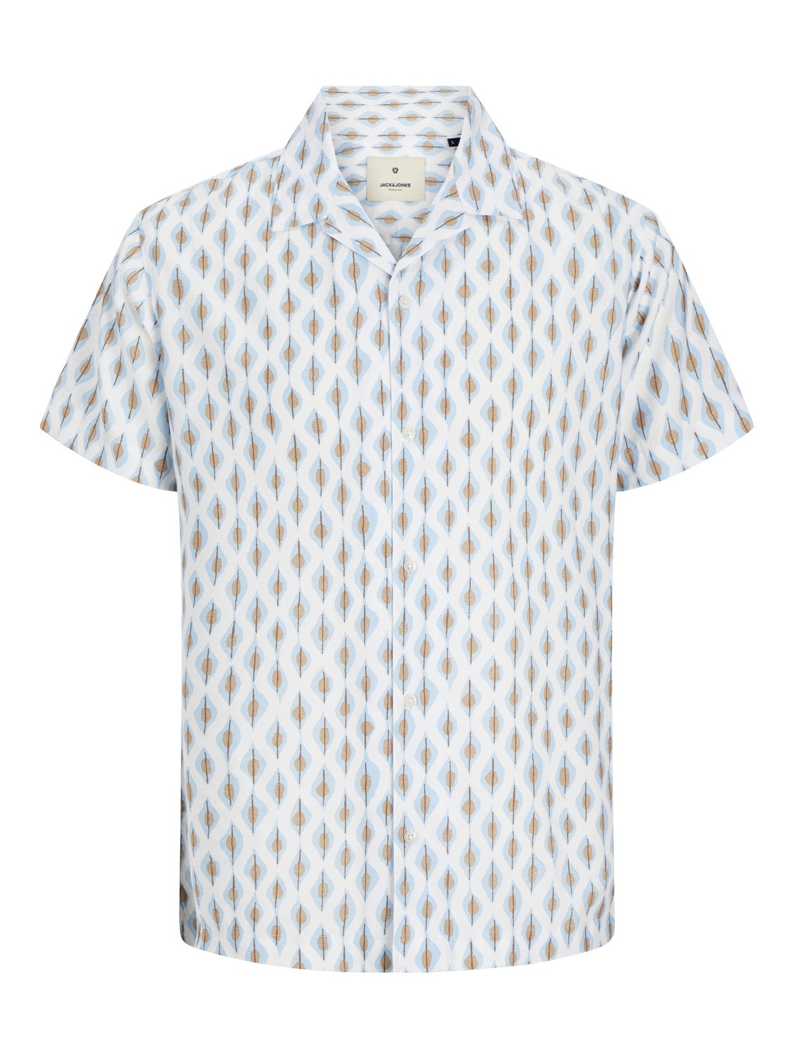 Jack & Jones Comfort Fit Rekreační košile -Cerulean - 12255172