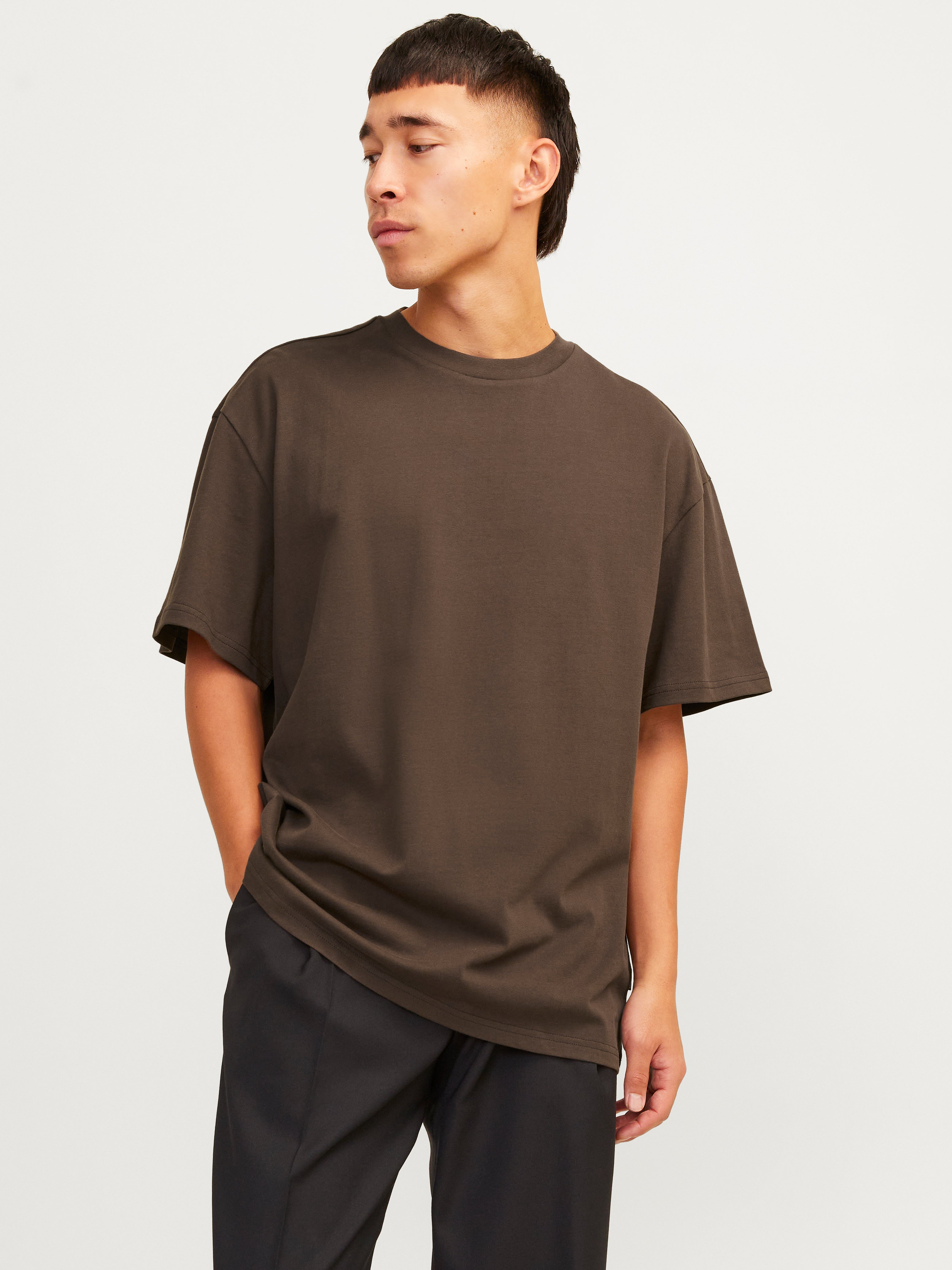 Einfarbig T-shirt