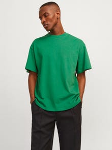 Jack & Jones Plain Crew neck T-shirt -Verdant Green - 12255176