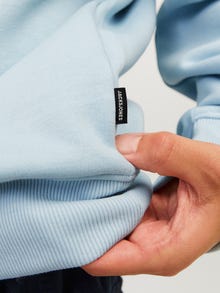 Jack & Jones Einfarbig Sweatshirt mit Rundhals -Dream Blue - 12255177